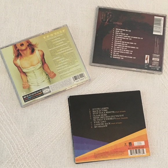 3 CD Bundle Madonna, Kesne, U2 Tribute Album - Picture 2 of 6